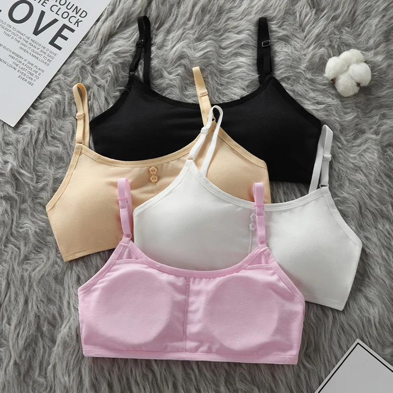 Girls' underwear developmental stage students, junior high school students, 14-year-old pure cotton high school students, girls'
