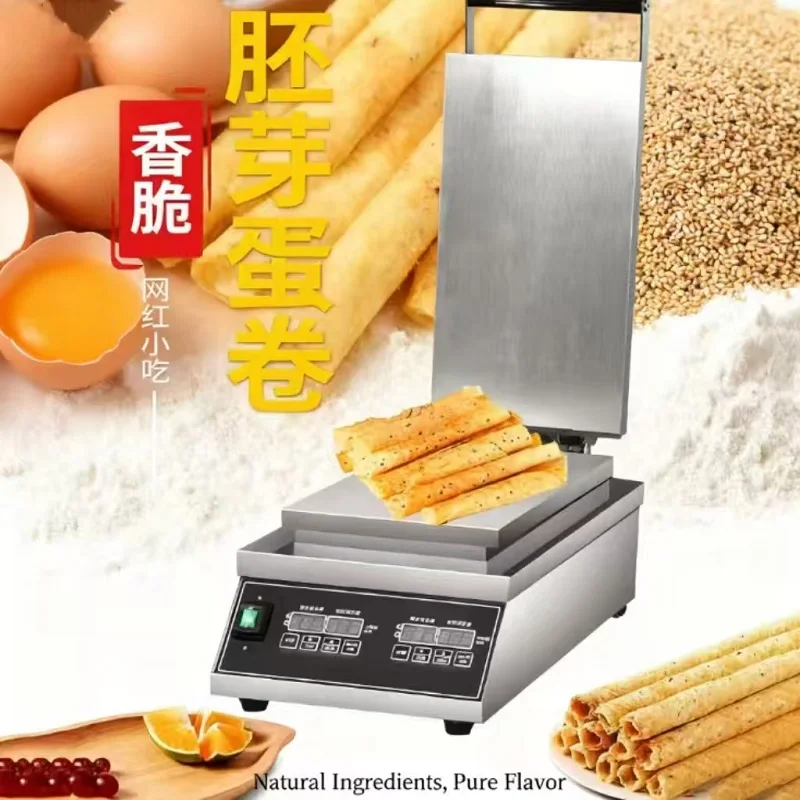 High Efficiency Egg Roll Baker Machine Egg Roll Making Machines Crispy Egg Cone Maker Machine
