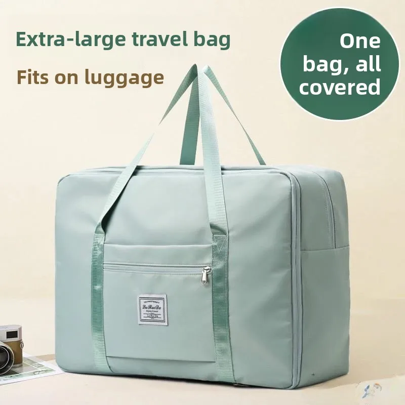 

Large Capaci Travel Bag Women's Handheld Lage Bag for ort Trips Portable Storage Bag for Travel Clothes Foldable Oxfor...
