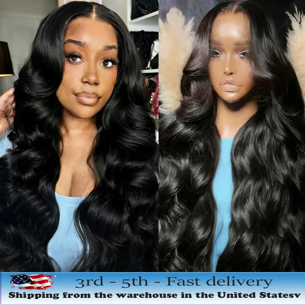 

Парик из натуральных волос Body Wave 40-44 дюйма, 13x6 HD, с предварительно выщипанной линией роста волос, 13x4, с кружевной передней частью, плотность 250%