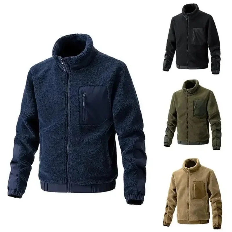 

Thick Warm Bomber Military Jacket 2024 Men 2023 New Winter Fleece Jacket Men Spring Casual Tactical Army Outwear Men M-3XL