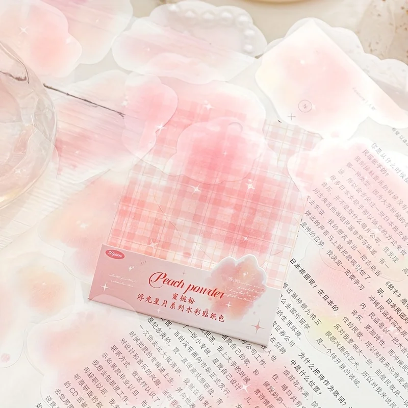 قطعة واحدة، ملصق تزيين لتقديم الألوان القديمة، مصنوع من مادة PET المقاومة للماء، مناسب للديكور الأساسي للمحاسبة بنفسك