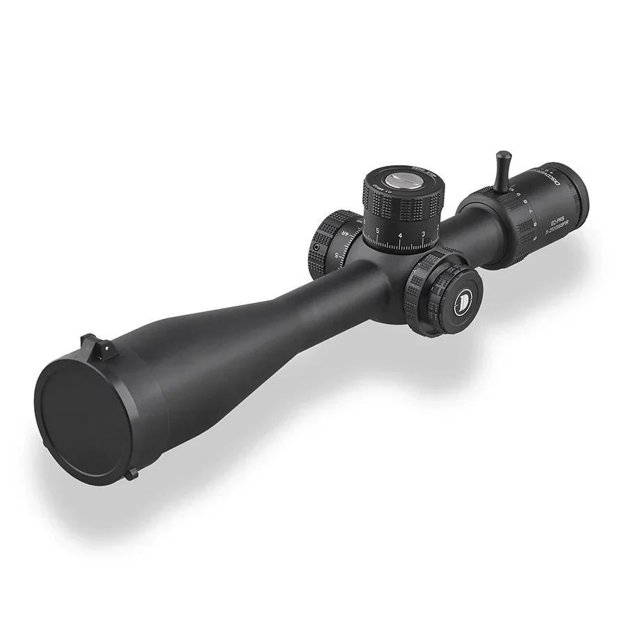 tube ED glass illuminated scope with zero stop for long range