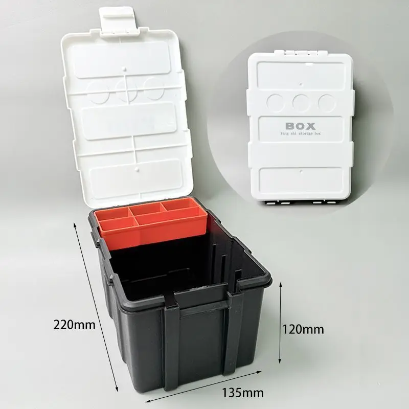Teile-Aufbewahrungsbox, Schraubenbox, Neue Werkzeuge, Abgedeckte Trennwand, Langlebige Komponenten, Mehrfach-Gitter-Teilebox – Detail 8