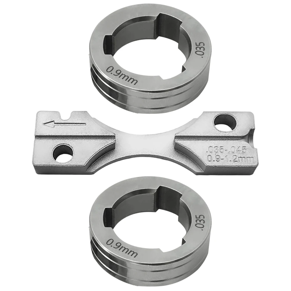0.35'' V-Groove Drive Roll Kit Wire Feeder Parts V-Groove Profile Solid Wire Compatibility For Lincoln Power MIG 216