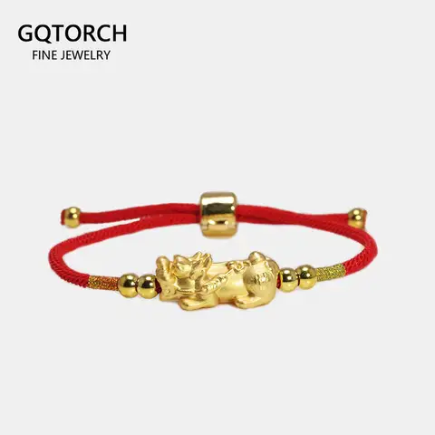 Red Rope Silver Pixiu Bracelets GQTorch