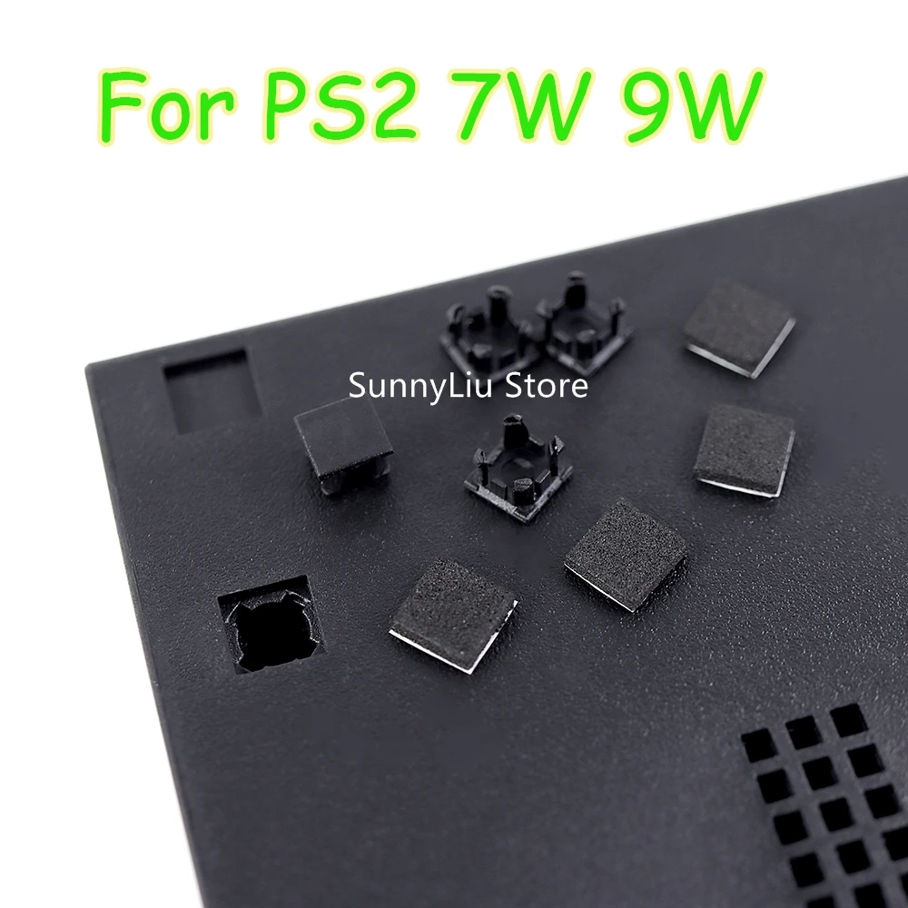 قواعد مطاطية من البلاستيك زر غطاء تغليف المسمار استبدال مجموعة لوحدة التحكم PS2 30000 3 واط 70000 7 واط 90000 9 واط