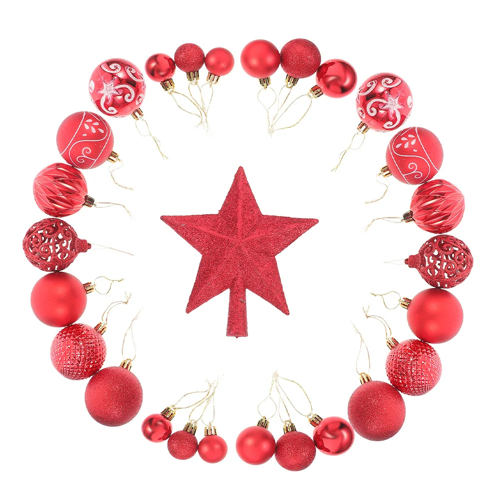 

1 Christmas Ball Gift Box Set Hanging Ornament For Christmas Tree Wall Door Window Decor Party Holiday Decoration Xmas Tree