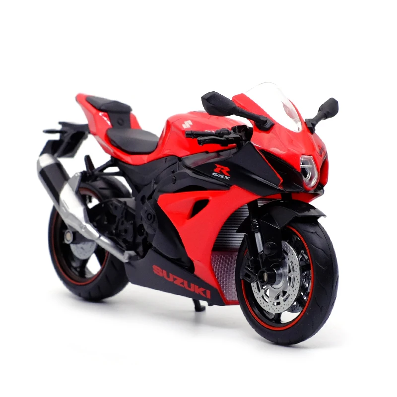 1:12 Suzuki Gsx R1000R L7 Alloy Diecast Sport Motorcycle Model Workable Shork-Absorber Toy For Children Gifts Toy Collection