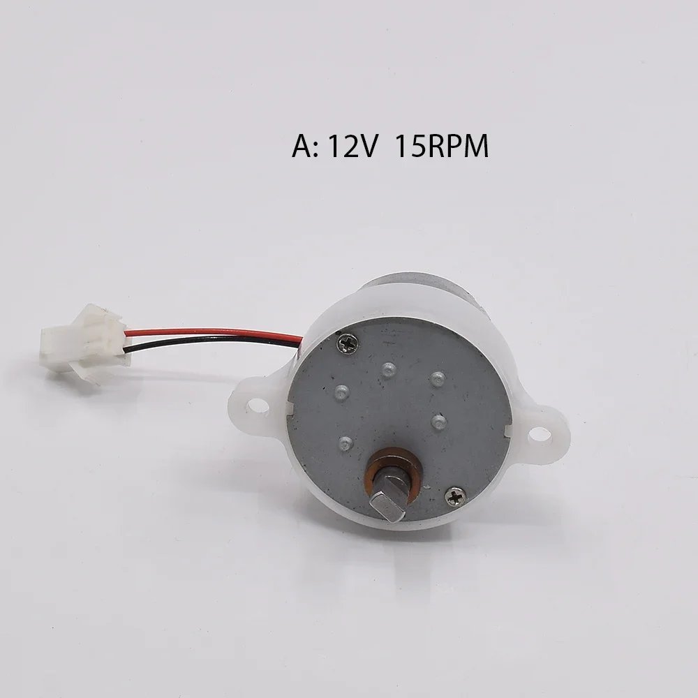 DC 6V-12V 20RPM Slow Speed High Torque Micro 300 Gear Electric Motor Gearbox Reduction Motor DIY Robot Stage Lights