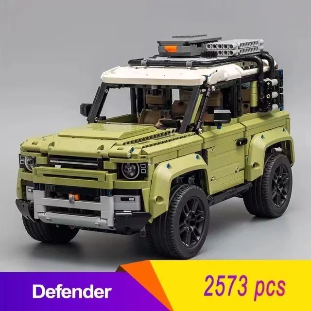 

Новый внедорожник Land Rover 42110 MOC Defender 93018, внедорожник, модель автомобиля, строительные блоки, сборные кирпичи, детские игрушки, рождественские подарки