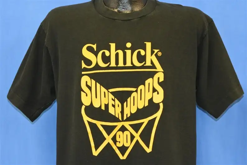 90s Schick Super Hoops College Basketball Three on Three Tournament t-shirt Large