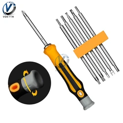 Multi-functional Screwdriver Set Portable Removable Screwdriver Mini Magnetic Screwdriver Bit Household Handheld Repair Tools