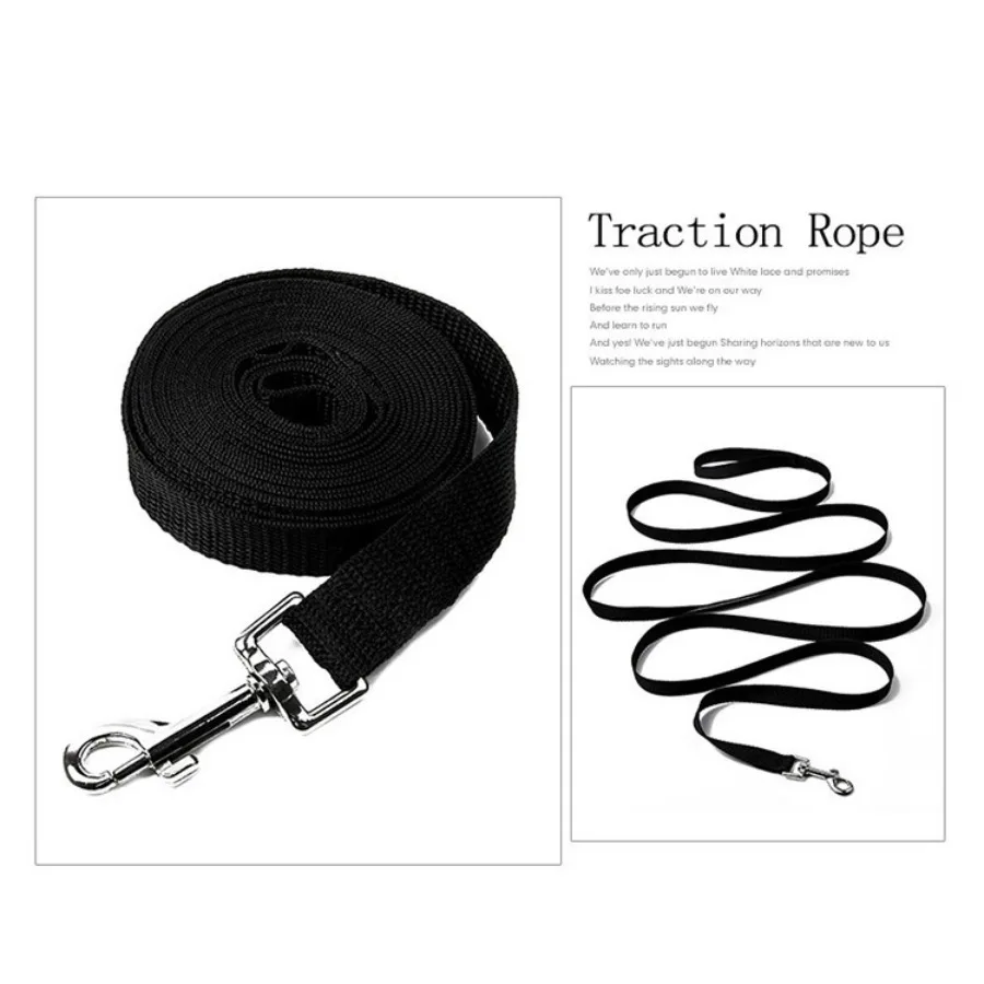 Nylon-Hundeleine, lange Hundeleine, Tracking-Hundekette, Katzenleine, Hundeleine, erweitert um 1,5 Meter bis 30 Meter