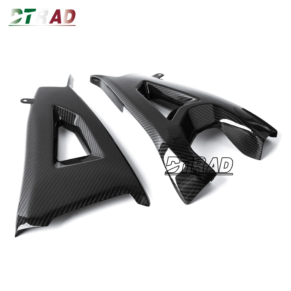 Motorcycle Carbon Fiber Swingarm Cover For KAWASAKI ZX10R RR 2016-2022 ZH2 2020+ Swing Arm Cap Fairing Kit Modified Parts Gloss