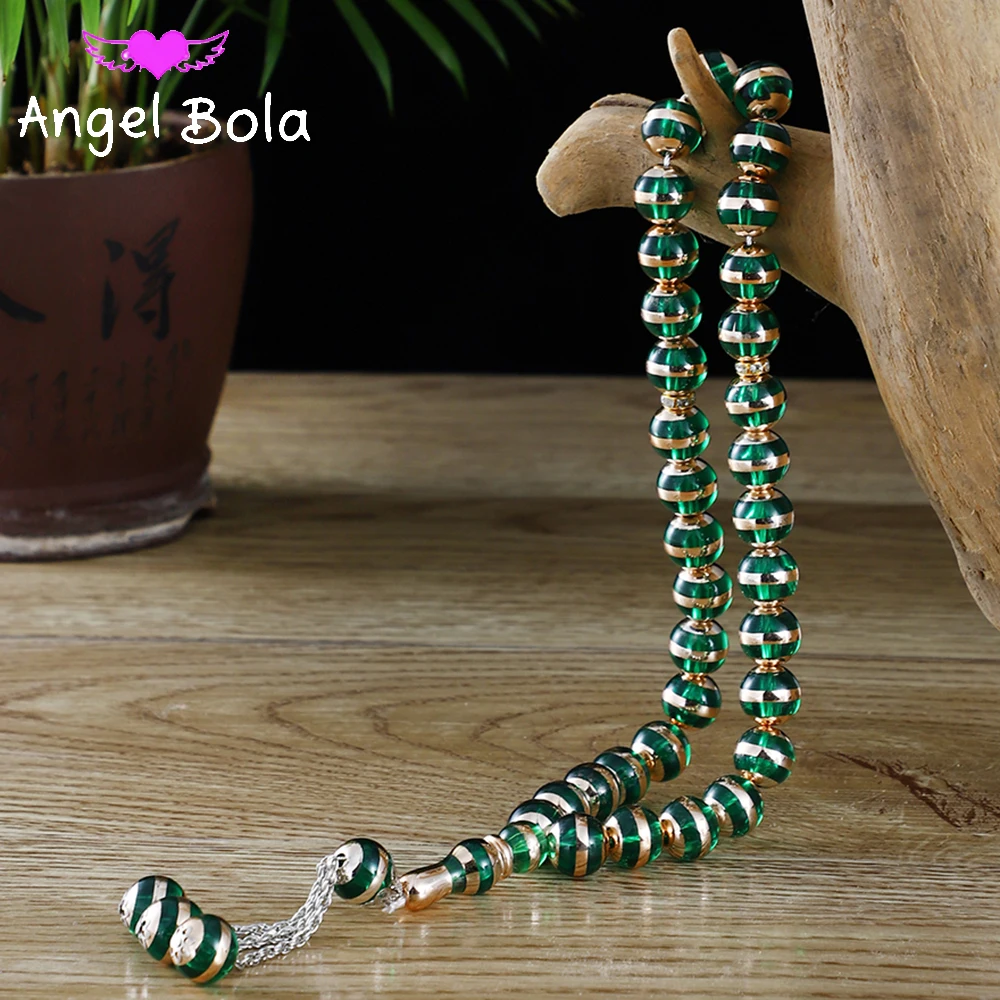 The Popular 14mm Nostalgic Rosary Bracelet Is Available In A Variety of Colors, Suitable for Islamic Muslim Worship Occasions