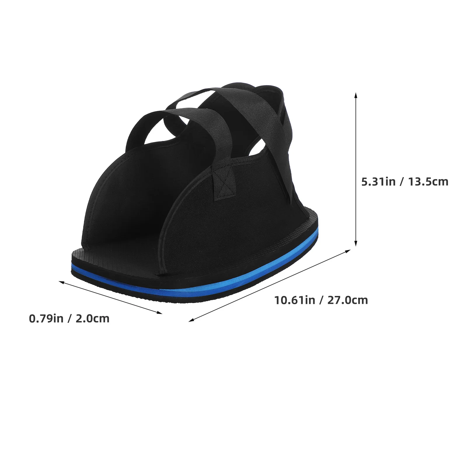 Fußfrakturschuh, postoperativer Schutz, Knöchelgröße M, schweres Canvas-Obermaterial, gebrochenes Bein, Rehabilitationsschuh, rutschfest, leicht zu reinigen