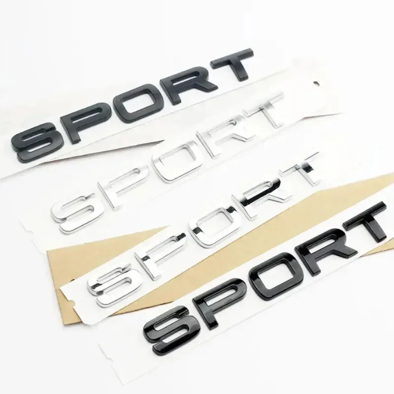 

СПОРТИВНЫЙ английский бег, автомобильные наклейки для Land Rover Discovery Range Rover, ремонт заднего багажника, оригинальные аксессуары, декоративный спортивный логотип