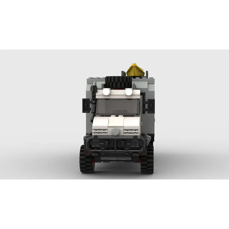 MOC-64708 New Urban Outdoor Camping Truck Building Block Model 405 Parts MOC Creative Boys Children Birthday New Year Toy Gift