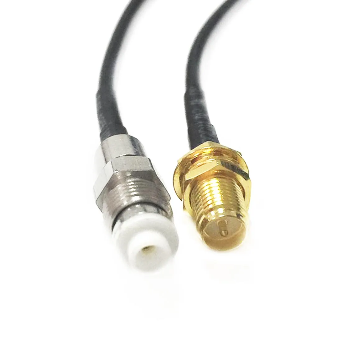 Modem Coaxial Cable RP-SMA Female Jack Nut Switch FME Female Jack Connector RG174 Cable New Pigtail 20CM 8in Adapter