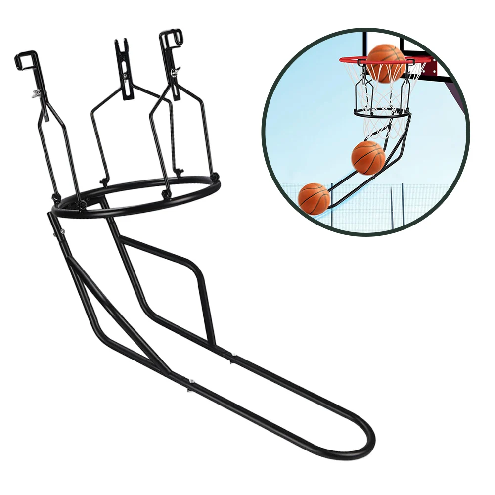 Robuust en efficiënt basketbalrebounderapparaat met grote haken Geschikt voor de trainingsroutine van elke serieuze speler