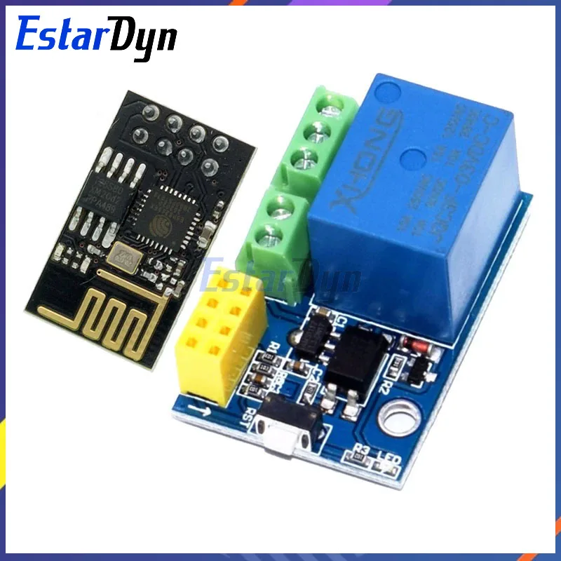 Estardyn ESP8266 ESP-01 ESP-01S 5V WiFi Przekaźnik Inteligentny Dom Zdalne Sterowanie Przełącznikiem Aplikacja na Telefon Bezprzewodowe WiFi Dla