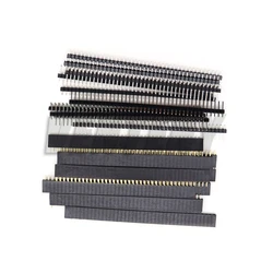 10PCS 10pcs 1x40 Male Pin Header Connector + 1x40Pin 2.54mm Single Row Female