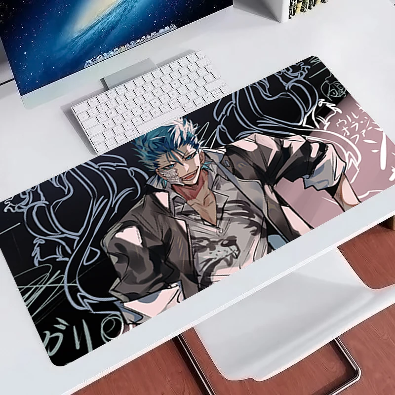 Large Mouse Pad E-sports Gaming Desk Mat Rubber Base Computer Accessories B-bleach Japanese Anime Mouse Mat Gamer Keyboard Pad