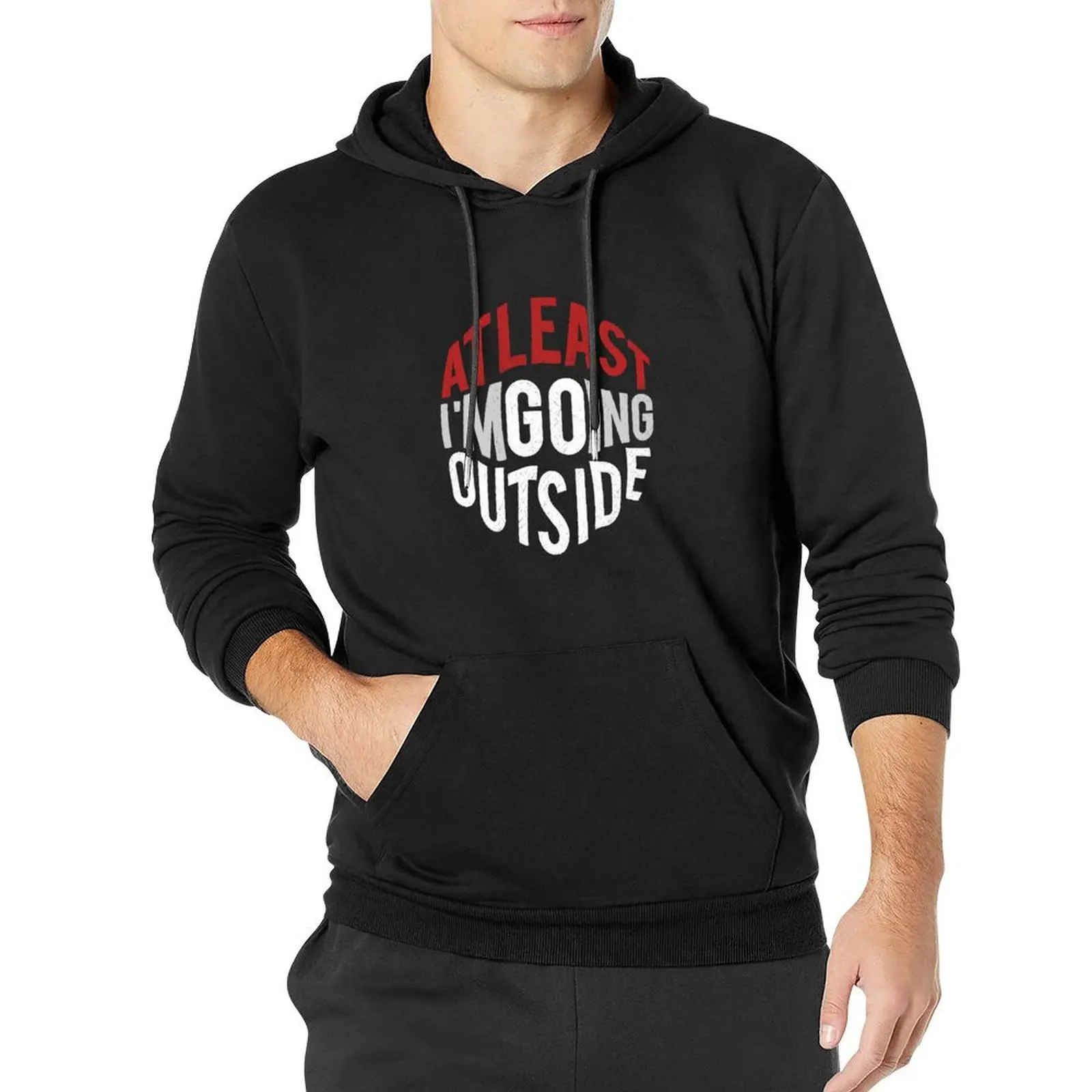 GO outside Pullover Hoodie winter clothes fashion men men's sweat-shirt man hoodie