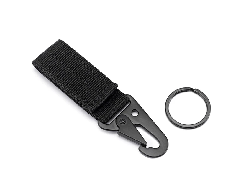Cinturón para hombre, llavero con hebilla, gancho, soporte para botella de agua, colgador de botella de agua para acampar, hebilla de correas, mosquetón, Clip para cinturón