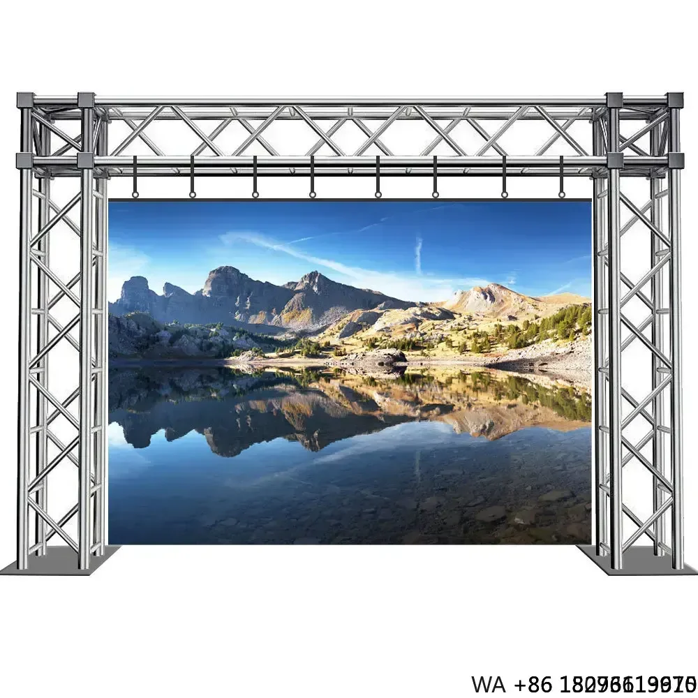 

P2.604/P3.91/P4.81 Indoor Outdoor Rental LED Stage Screen Custom Size for Concerts & Events