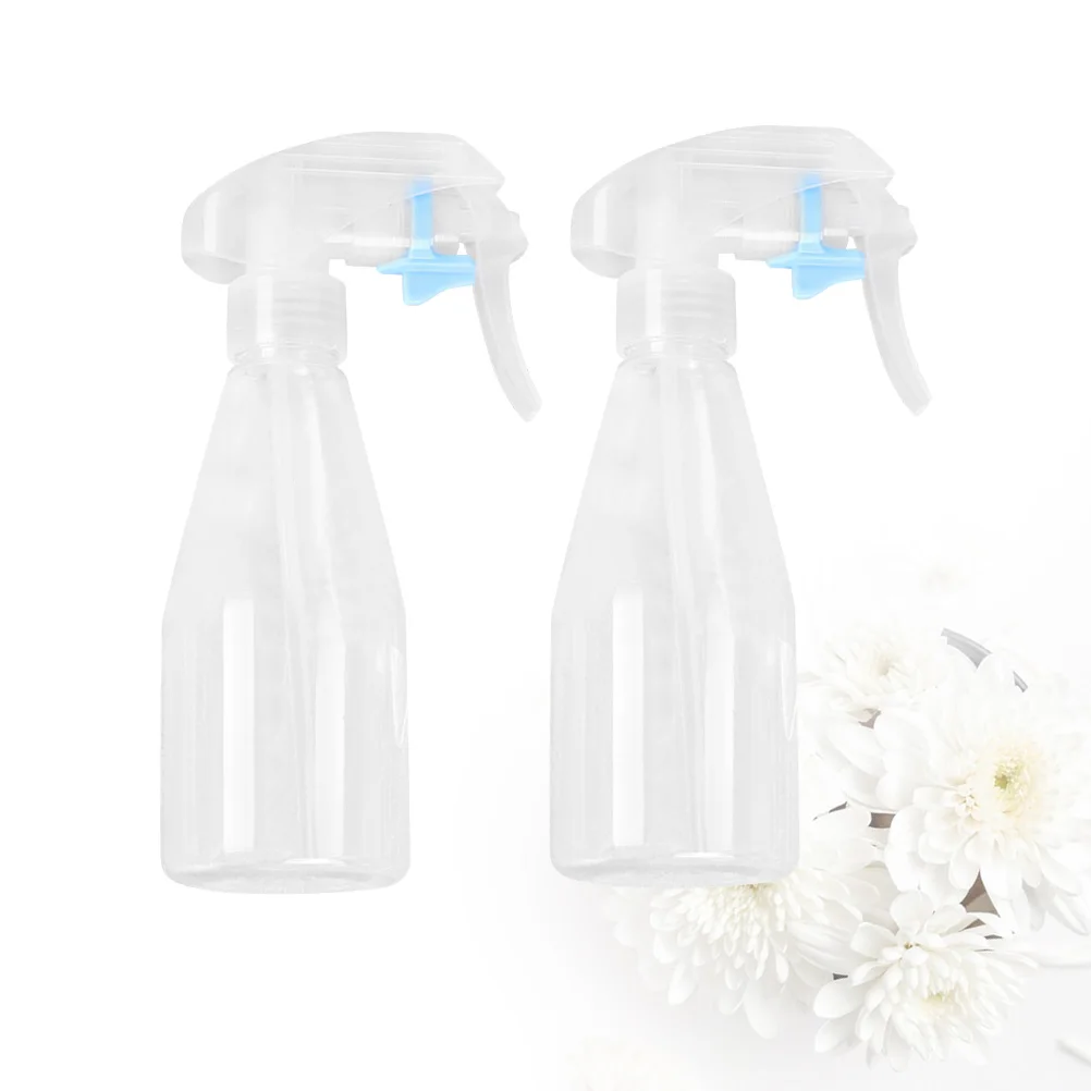 

2pcs Spray Bottle Premium Plastic Manual Trigger Sprayer Reusable Fine Mist for Plants Car Cleaning Hairdressing Household Use