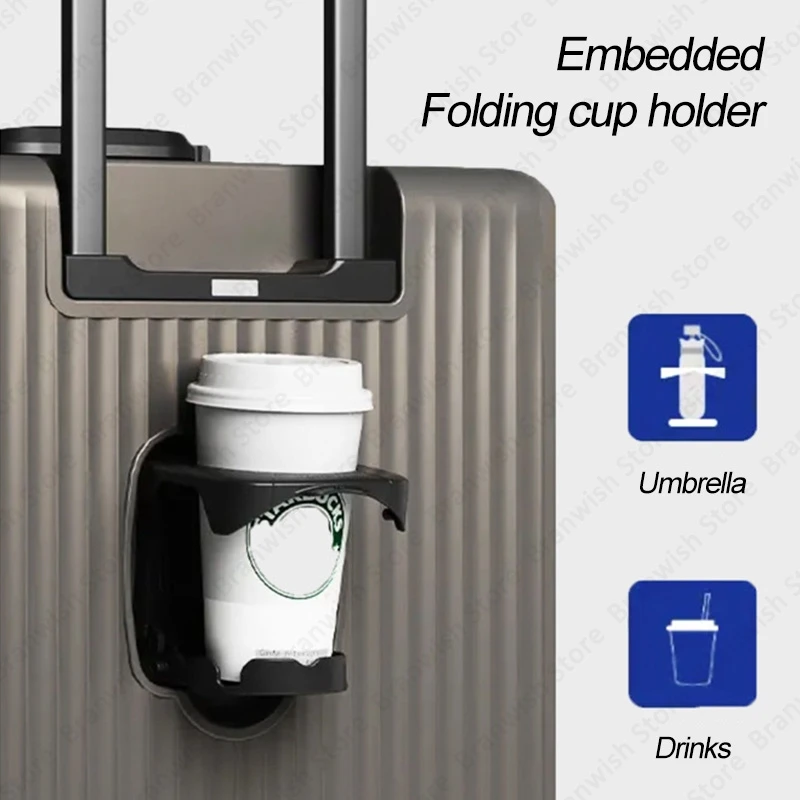 กรอบอลูมิเนียมกระเป๋าเดินทาง Rolling กระเป๋าเดินทางพอร์ต USB Boarding Cabin กระเป๋าเดินทางโลหะผสมรถเข็นพกพา 20 นิ้ว