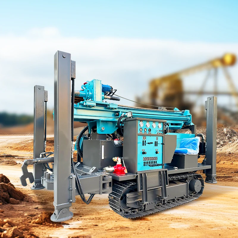 Customized 160m 180m 200m Pneumatic DTH Drill Machine Deep Water Well Drilling Rig Diesel Hydraulic Portable Drill Equipment