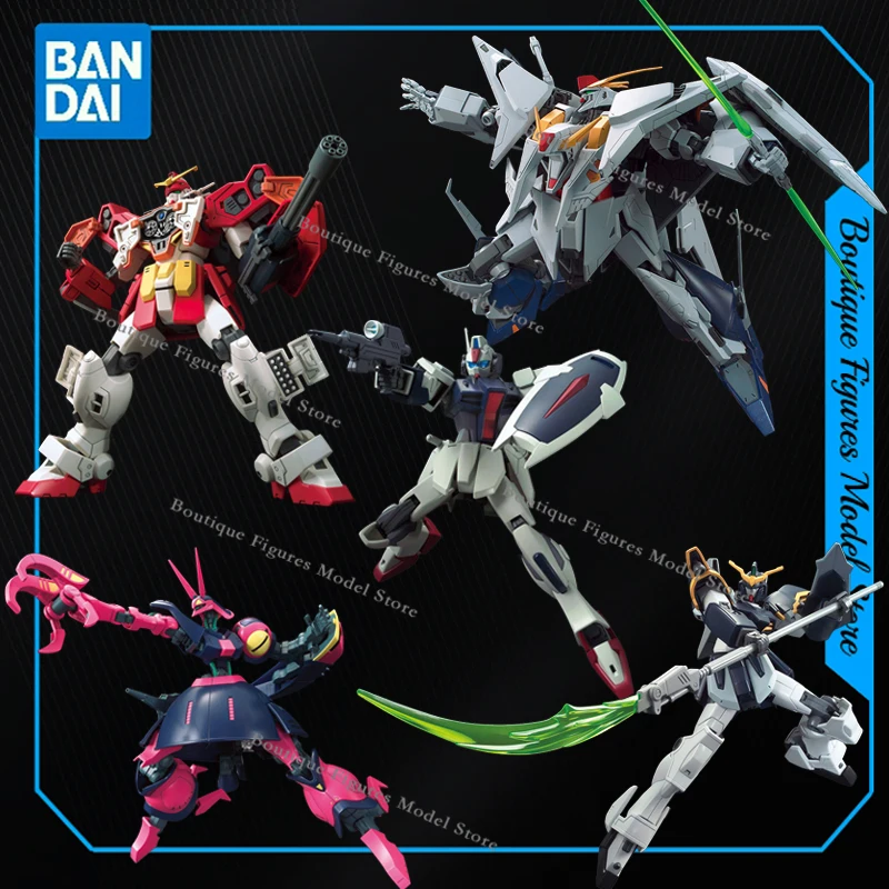 

Bandai Original GUNDAM HG XXXG-01H XXXG-01D GAT-02L2 NRX-055 RX-105 Action Anime Figure Assembly Model Collection Gift Kids Toys