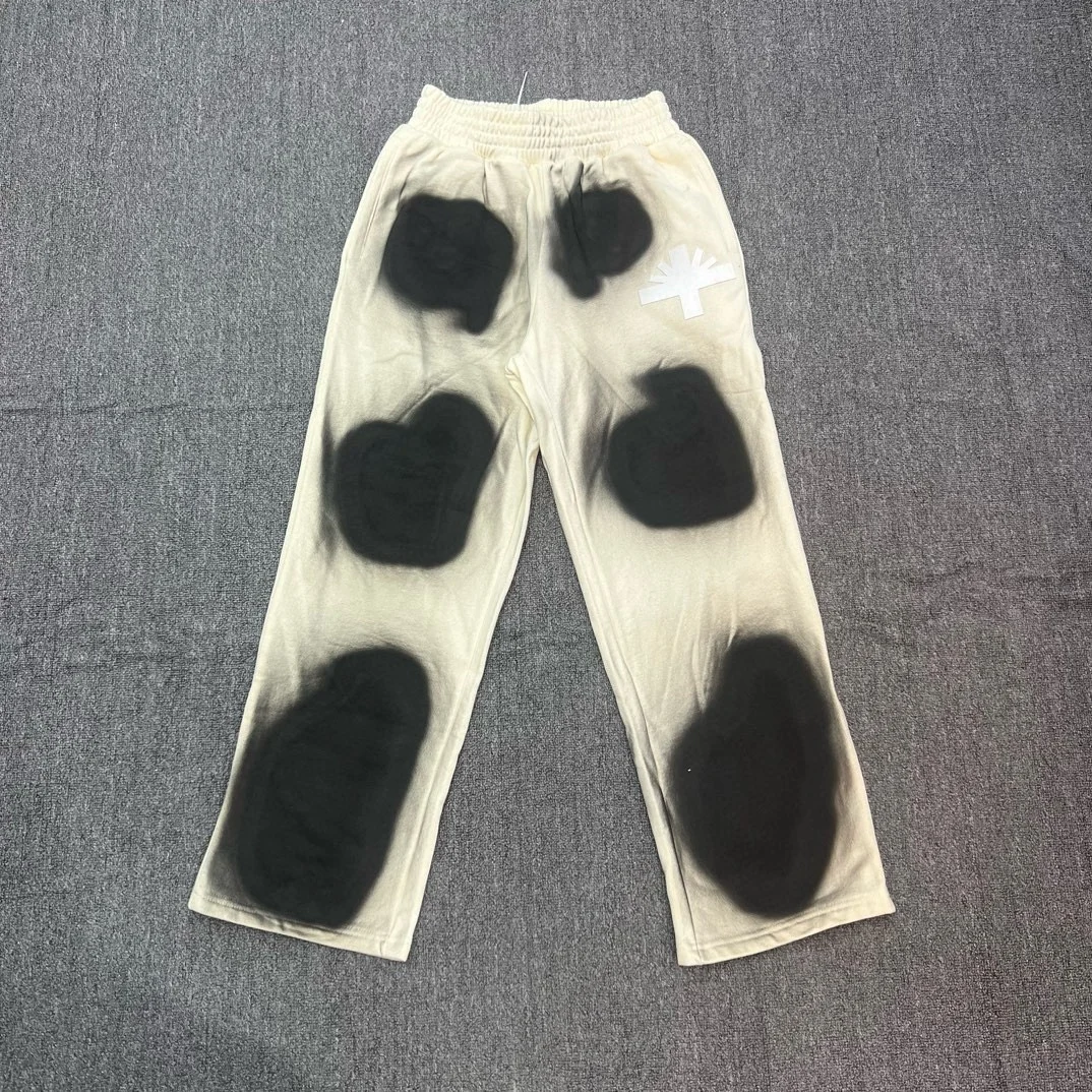 

Винтажные спортивные штаны с поясом Vertabrae, повседневные длинные брюки, окрашенные в грязи, свободные брюки с прямыми штанинами, городские модные молодежные брюки для отдыха