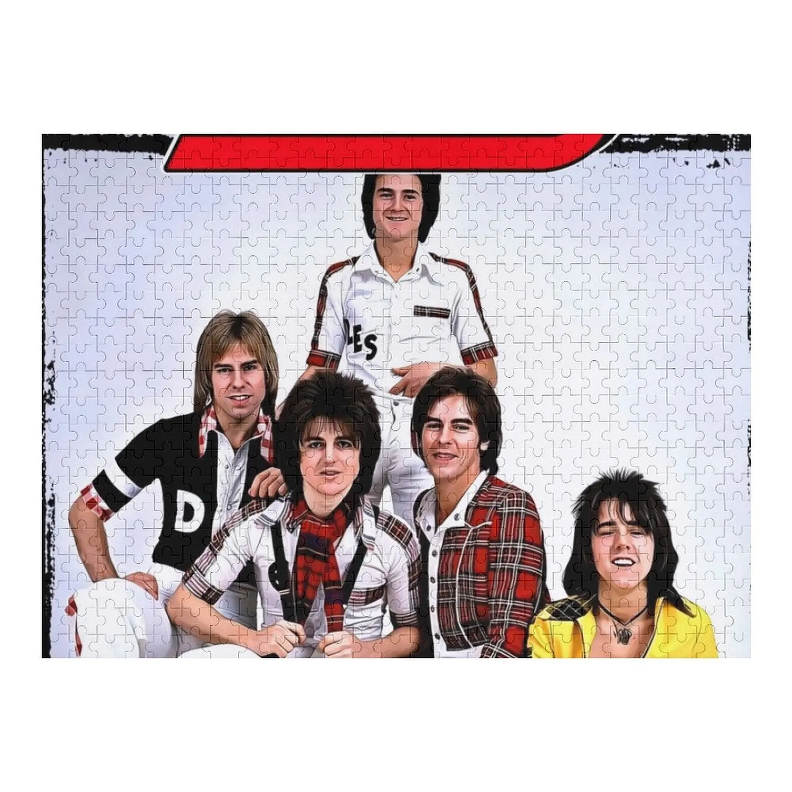 

Пазл Bay City Rollers с персонализированным фото, персонализированная детская игрушка, деревянные головоломки с животными