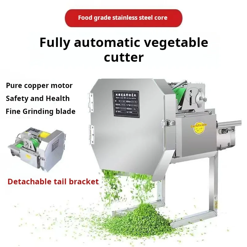 Multifunctional Commercial Vegetable Cutter Chive Chili Pickled Cutting Potato Shredding Slicer Machine