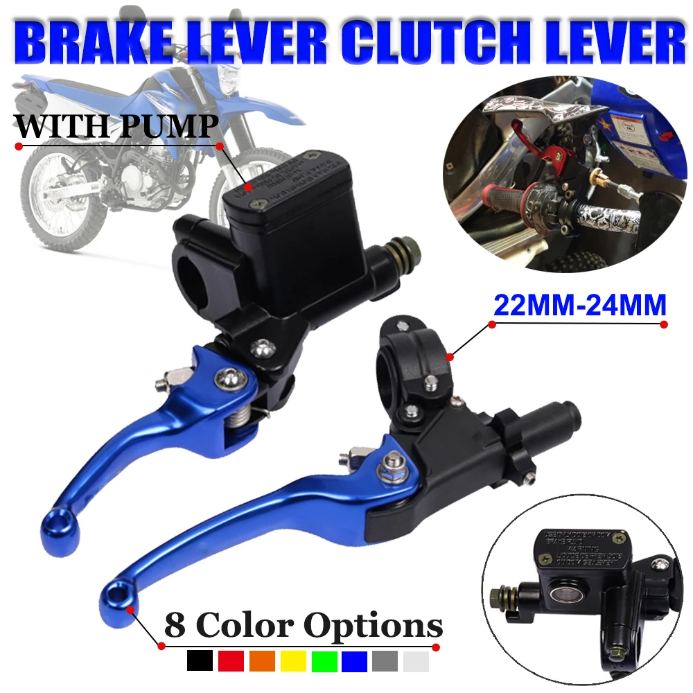 

Motorcycle Foldable Brake Clutch Lever With Front Pump Brake Handle Motorcycle Dirt Bike For CRF 250L KLX YZF RMZ WRF KX KXF RM