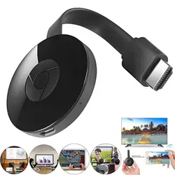 Chromecast 1080P TV stick WiFi mirascreen zgodny z HDMI wyświetlacz HD przesyłanie strumieniowe multimediów TV wideo inteligentny dom dla ios Android