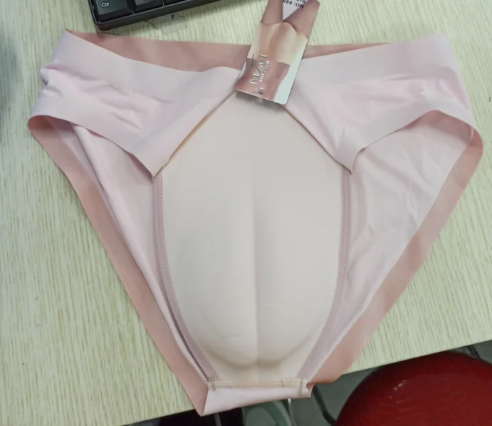 2022 Nylon Sissy Panties Mens Underwear Triangle Brief Underpants Undies Bikini Briefs Male Pouch Transvestite