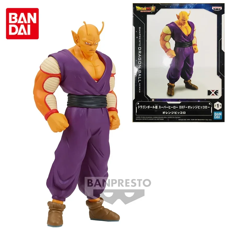 

Bandai Original DXF DRAGON BALL SUPER SUPER HERO Piccolo Anime Action Figure Toys For Boys Girls Kids Children Birthday Gifts