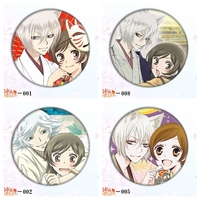 Japan Hot Anime Kamisama Love Cartoon Figures Momozono Nanami Tomoe Metal Laser Badge Pins Exquisite Decor Brooch Fans Xmas Gift