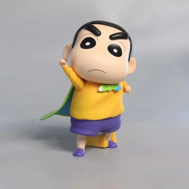 

Nohara Shinnosuke Crayon Shin-chan Superman Flying Stick Super Power Shin-chan Model Figure For Children's Gifts