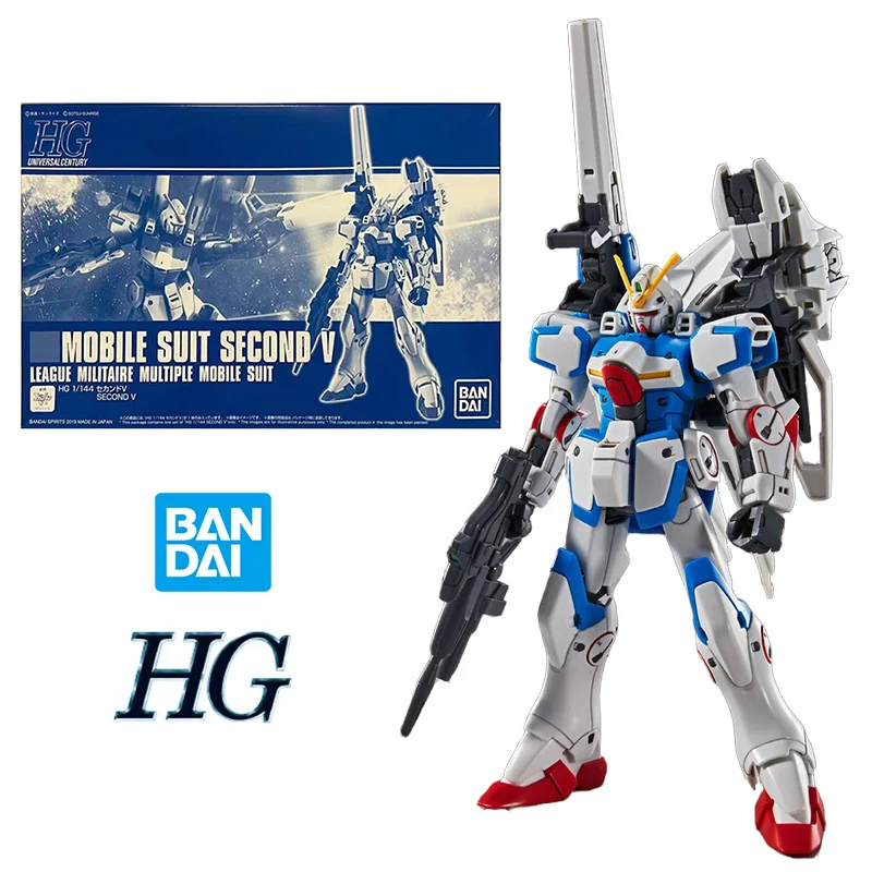 

Bandai Namco Pb Hg 1/144 Second V 14Cm Gundam Anime Original Action Figure Model Kit Assemble Toy Birthday Gift Collection