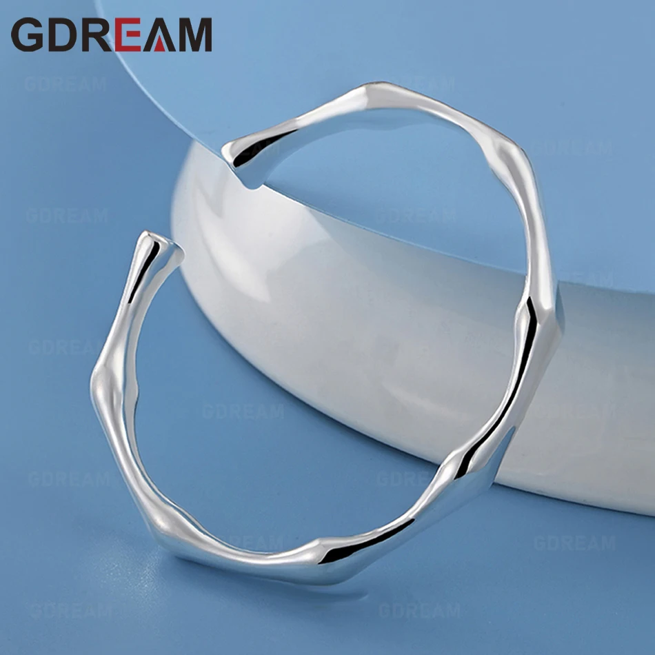 

GDREAM 925 Sterling Silver Bamboo Bracelet - Exquisite And Cute Wedding Party Jewelry For Women