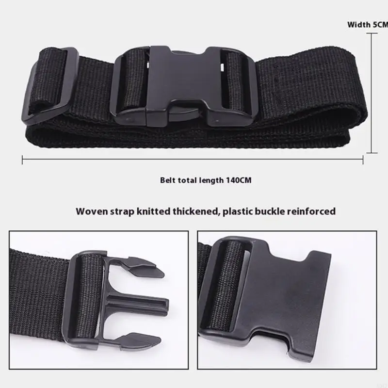 Compact 5 Slot Tool Organizers With Waist Strap 129g Lightweight Design For Construction Maintenance Installation Tasks A0KF