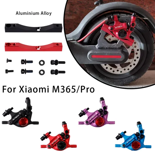 Imagen 2 del producto Freio hidráulico de aleación de aluminio Xtech para patinete eléctrico Xiaomi M365/Pro/Pro 2/1S, accesorios de pistón de disco