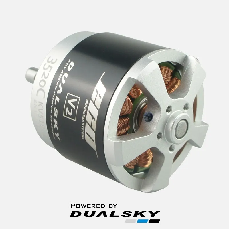 DUALSKY ECO3520C V2 510KV/680KV/820KV/1020KV Fixed wing Brushness Motor for model Aircraft With Bracket