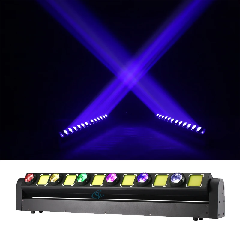

LED 100W RGBW 4In1 Beam Moving Head Scan Light Stage Effect Lamp DMX512 Dj Mobile Lights For Bar Party KTV Home Wedding